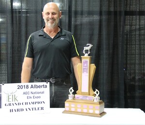 Alberta Elk Commission - 2018 Grand Champion Hard Antler